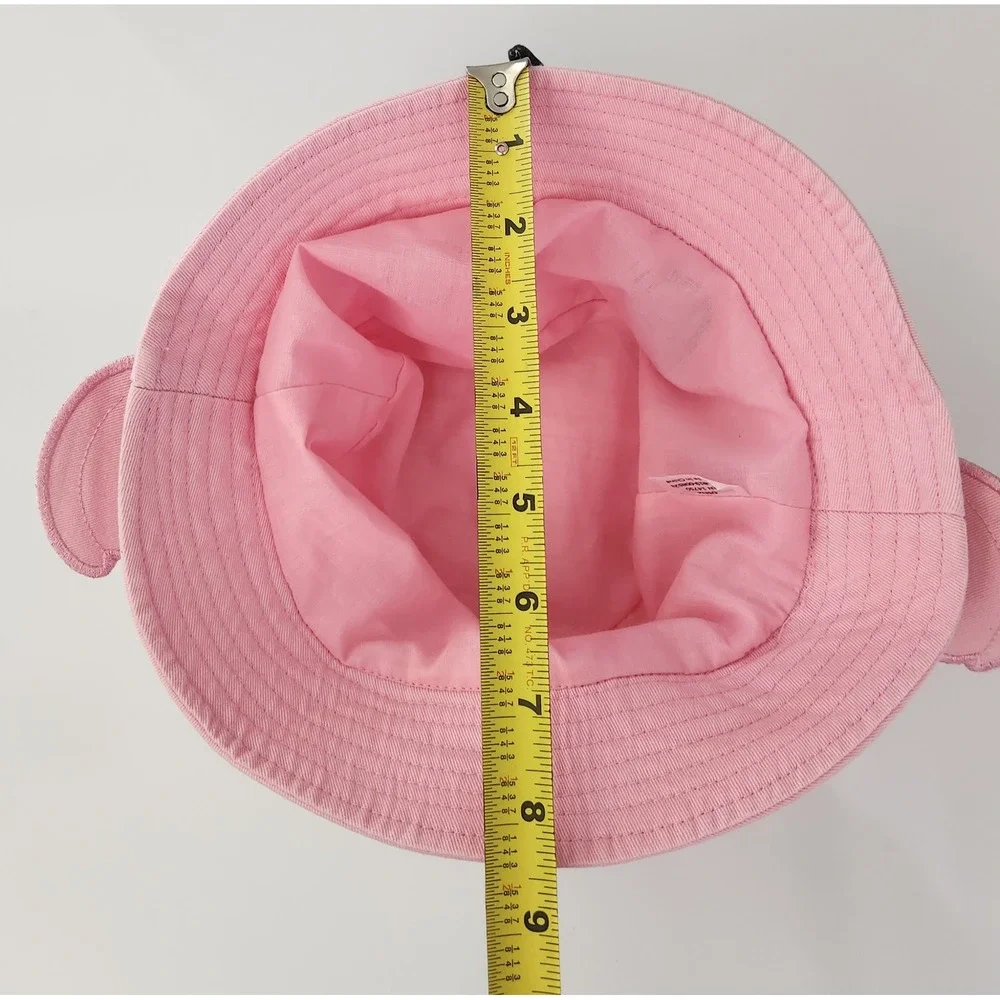 Kids Pink Flamingo Bucket Hat 3D Beak Wings Animal Costume Sun Hat OSFM